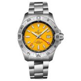 Breitling Avenger Automatic GMT 44 Stainless Steel / Yellow / Beaverbrooks (A323204A1I1A1)