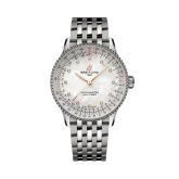 Breitling Navitimer Automatic 36 Stainless Steel / MOP / Bracelet / UK (A17327211A1A1)