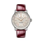 Breitling Navitimer Automatic 36 Stainless Steel / Silver / Alligator (A17327211G1P1)