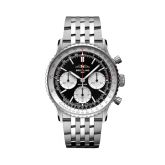 Breitling Navitimer B01 Chronograph 41 Stainless Steel / Black / Bracelet (AB0139211B1A1)