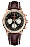 Breitling Navitimer 01 43 Red Gold / Black / Alligator (RB0120121B1P1)