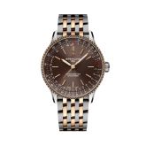 Breitling Navitimer Automatic 36 Stainless Steel - Red Gold / Brown / Bracelet (U173273A1Q1U1)