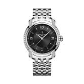 Breitling Lady Premier 32 SuperQuartz Stainless Steel - Diamond / Midnight Black / Bracelet (A77330671B1A1)