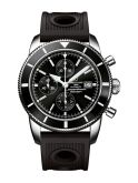 Breitling Superocean Heritage 46 Chronograph Stainless Steel / Black / Black / Rubber (A1332024.B908.201S)