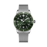 Breitling Superocean Heritage B31 Automatic 40 Stainless Steel / Green / Milanese (AB3110361L1A1)