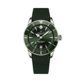 Breitling Superocean Heritage B31 Automatic 42 Stainless Steel / Green / Rubber (AB3111361L1S1)