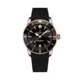 Breitling Superocean Heritage B31 Automatic 42 Stainless Steel - Red Gold / Black / Rubber (UB3111241B1S1)