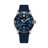 Breitling Superocean Heritage B31 Automatic 44 Stainless Steel - Red Gold / Blue / Rubber (UB3112161C1S1)