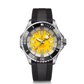 Breitling SuperOcean Automatic 46 Stainless Steel / Yellow / UK / Rubber (A173781A1I1S1)