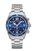 Certina DS Action Chronograph Stainless Steel / Blue / Bracelet (C032.434.11.047.00)