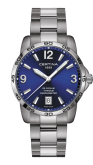 Certina DS Podium 40 Titanium / Blue / Bracelet (C034.451.44.047.00)