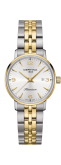 Certina Ds Caimano Lady Titanium - Yellow Gold / Silver / Bracelet (C035.210.55.037.02)