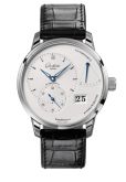 Glashütte Original PanoReserve Stainless Steel / Silver / Alligator - Folding (1-65-01-22-12-61)