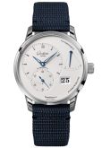 Glashütte Original PanoReserve Stainless Steel / Silver / Synthetic (1-65-01-22-12-64)