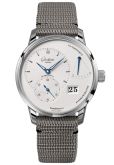 Glashütte Original PanoReserve Stainless Steel / Silver / Synthetic (1-65-01-22-12-66)