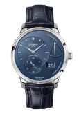 Glashütte Original PanoReserve Stainless Steel / Blue / Alligator - Folding (1-65-01-26-12-61)