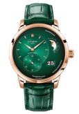 Glashütte Original PanoMatic Lunar Red Gold / Green / Alligator - Folding (1-90-02-23-35-61)