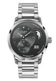 Glashütte Original PanoMatic Lunar Stainless Steel / Grey / Bracelet (1-90-02-43-32-71)