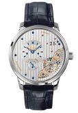Glashütte Original PanoMaticInverse Stainless Steel / Silver / Alligator - Folding (1-91-02-02-02-61)