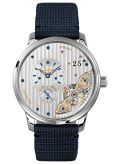 Glashütte Original PanoMaticInverse Stainless Steel / Silver / Synthetic (1-91-02-02-02-64)