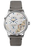 Glashütte Original PanoMaticInverse Stainless Steel / Silver / Synthetic (1-91-02-02-02-66)
