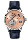 Glashütte Original PanoLunar Tourbillon Platinum / Salmon / Alilgator (1-93-03-01-03-61)
