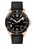 Glashütte Original SeaQ Panorama Date Red Gold / Black / Rubber -/ Folding (1-36-13-03-90-33)
