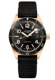 Glashütte Original SeaQ Date Red Gold / Black / Synthetic (1-39-11-17-91-35)