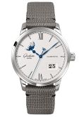 Glashütte Original Senator Excellence Panorama Date Moonphase Stainless Steel / Silver / Synthetic (1-36-04-01-02-66)