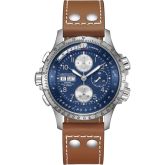 Hamilton Khaki Aviation X-Wind Stainless Steel / Blue (H77506540)