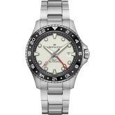 Hamilton Khaki Navy Scuba Automatic GMT 43 Stainless Steel / White / Bracelet (H82555150)