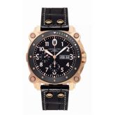 Hamilton Khaki Navy BeLOWZERO Auto Chrono Rose Gold / Black (H78646733)