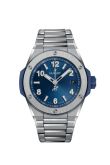 Big Bang Integrated 38 Time Only Titanium / Blue (457.NX.7170.NX)