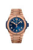 Big Bang Integrated 38 Time Only King Gold / Blue (457.OX.7180.OX)