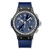Hublot Big Bang 41 Ceramic / Diamond / Blue (341.CM.7170.LR.1204)