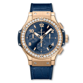 Hublot Big Bang 41 Red Gold / Diamond / Blue (341.PX.7180.LR.1204)