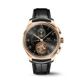 IWC Portugieser Tourbillon Rétrograde Chronograph Armor Gold / Black (IW3940-09)