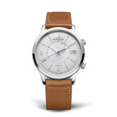 Jaeger-LeCoultre Master Control Memovox Stainless Steel / Silver / Calf (Q411843J)