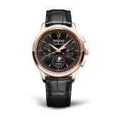 Jaeger-LeCoultre Master Control Chronograph Calendar Pink Gold / Black / Alligator (Q413257J)