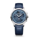 Jaeger-LeCoultre Master Control Chronograph Calendar Stainless Steel / Blue (Q4138480)