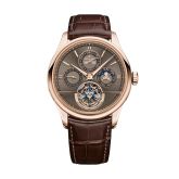 Jaeger-LeCoultre Master Grande Tradition Tourbillon Cylindrique Quantième Perpétuel Pink Gold / Brown (Q5242461)
