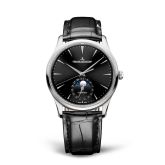 Jaeger-LeCoultre Master Ultra Thin Moon Stainless Steel / Black / Alligator (Q1368471)