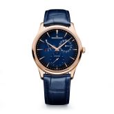 Jaeger-LeCoultre Master Ultra Thin Réserve de Marche Pink Gold / Gradient Blue / Alligator (Q137258J)