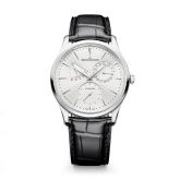 Jaeger-LeCoultre Master Ultra Thin Réserve de Marche Stainless Steel / Silver / Alligator (Q1378421)