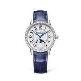 Jaeger-LeCoultre Rendez-Vous Moon Medium Stainless Steel - Diamond / Silver (Q357842J)