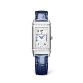 Jaeger-LeCoultre Reverso One Duetto Stainless Steel / Silver / Alligator (Q334848J)