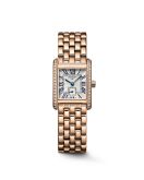 Longines Mini Dolcevita 21.5 Quartz Pink Gold - Diamond / Silver / Bracelet (L5.200.9.71.6)