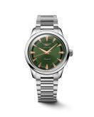 Longines Conquest Heritage 38 Stainless Steel / Green / Bracelet (L1.649.4.02.6)