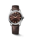 Longines Conquest Heritage 38 Stainless Steel / Brown (L1.649.4.62.2)