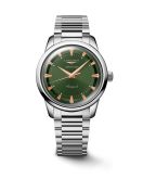 Longines Conquest Heritage 40 Stainless Steel / Green / Bracelet (L1.650.4.02.6)